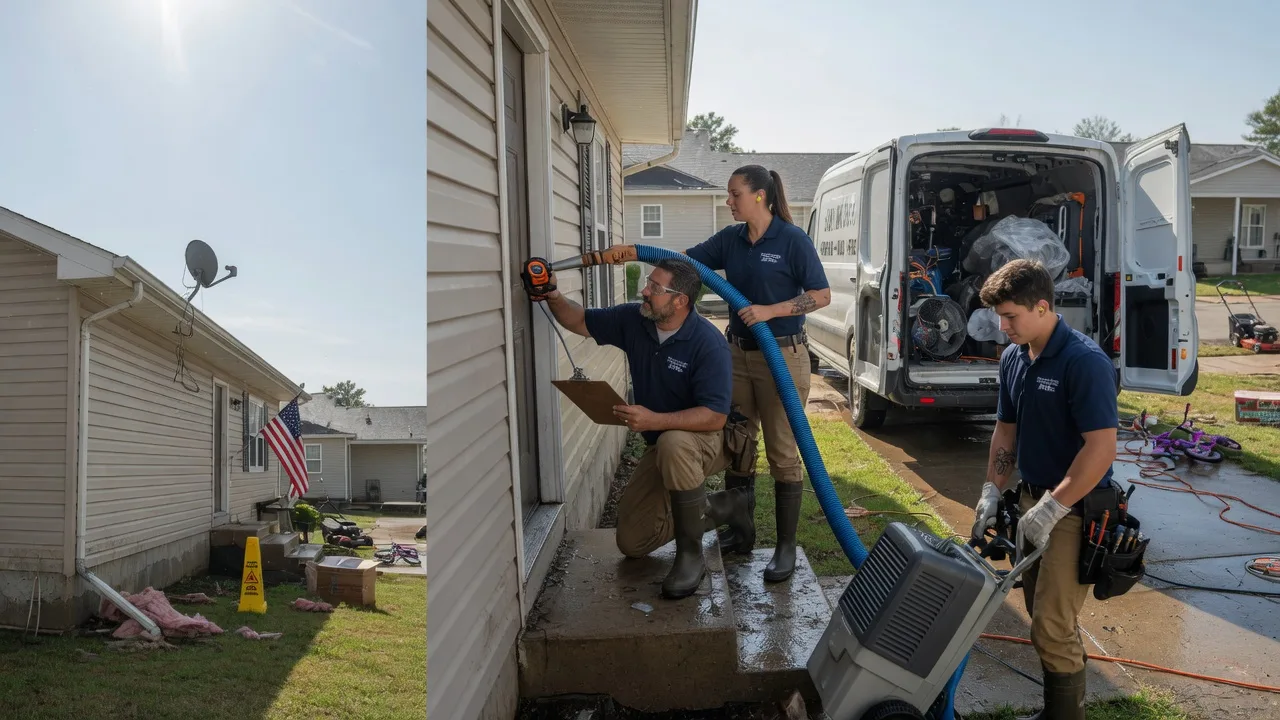 Ceiling Water Damage Restoration in Le Mars, IA near me
